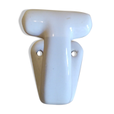 White porcelain hook