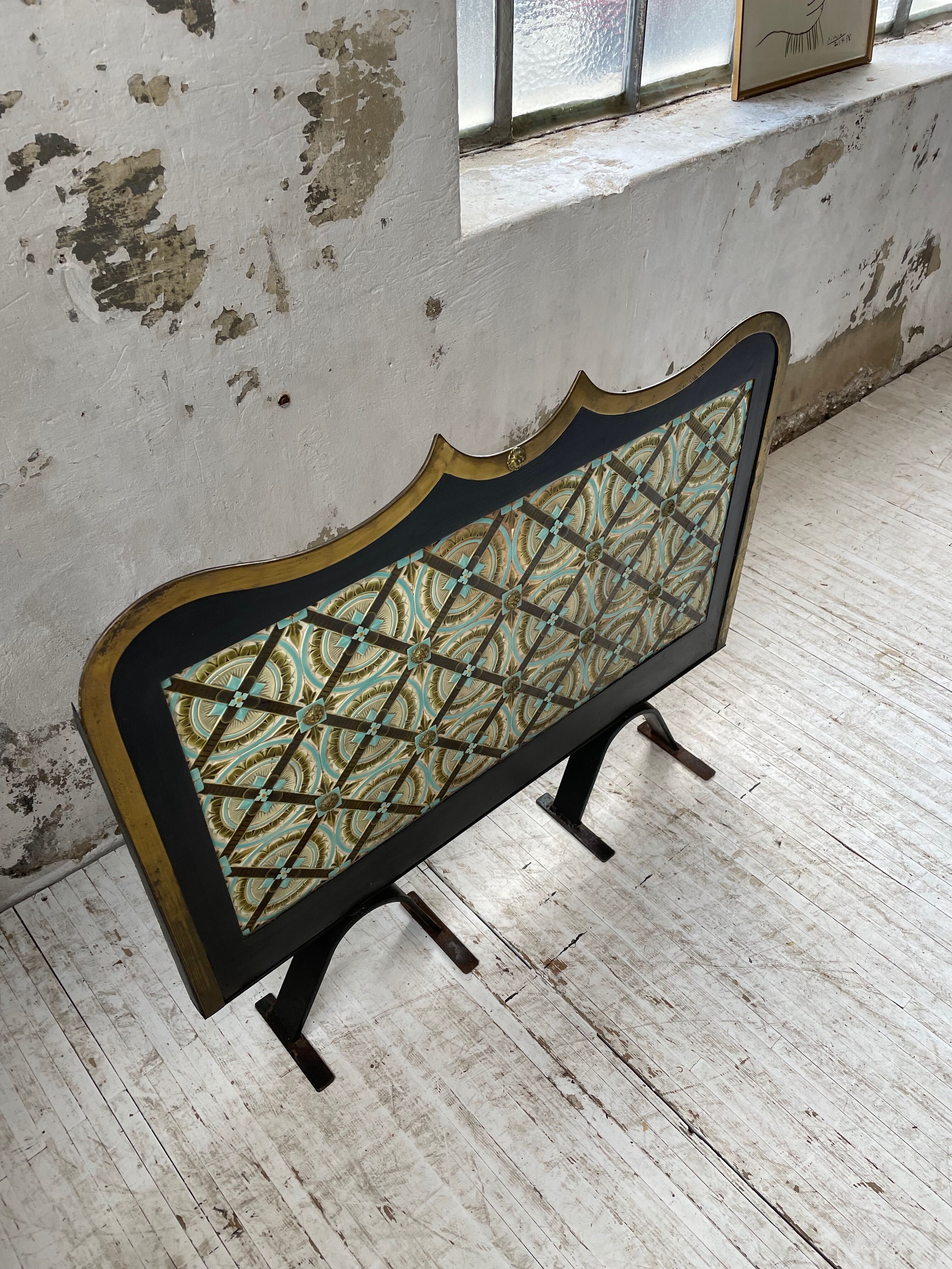 Firewall cast iron and ceramics 50s