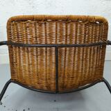 Pair of chairs Gian Franco Legler model Basket
