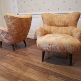 Canapé sofa Club Wing EGG chair organic annéee 50