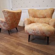Canapé sofa Club Wing EGG chair organic annéee 50