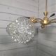 Vintage chandelier with 7 lights from the 60s/70s.