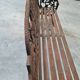 Banc en fonte