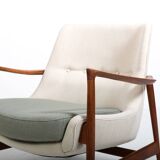 Early Ib Kofod Larsen Easychair Model 4346 / New Upholstered!