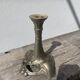 Art Nouveau silver-plated candlestick