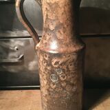 Sandstone pitcher signed PH Aubert