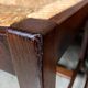 6 chairs rush Wenge Brutalist Mid Century