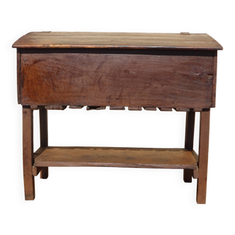 Meuble ancien, coffre de rangement, égouttoir à vaisselle