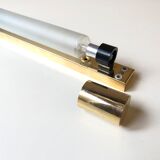 Vintage neon wall lamp 60 Stores Reunited massive brass