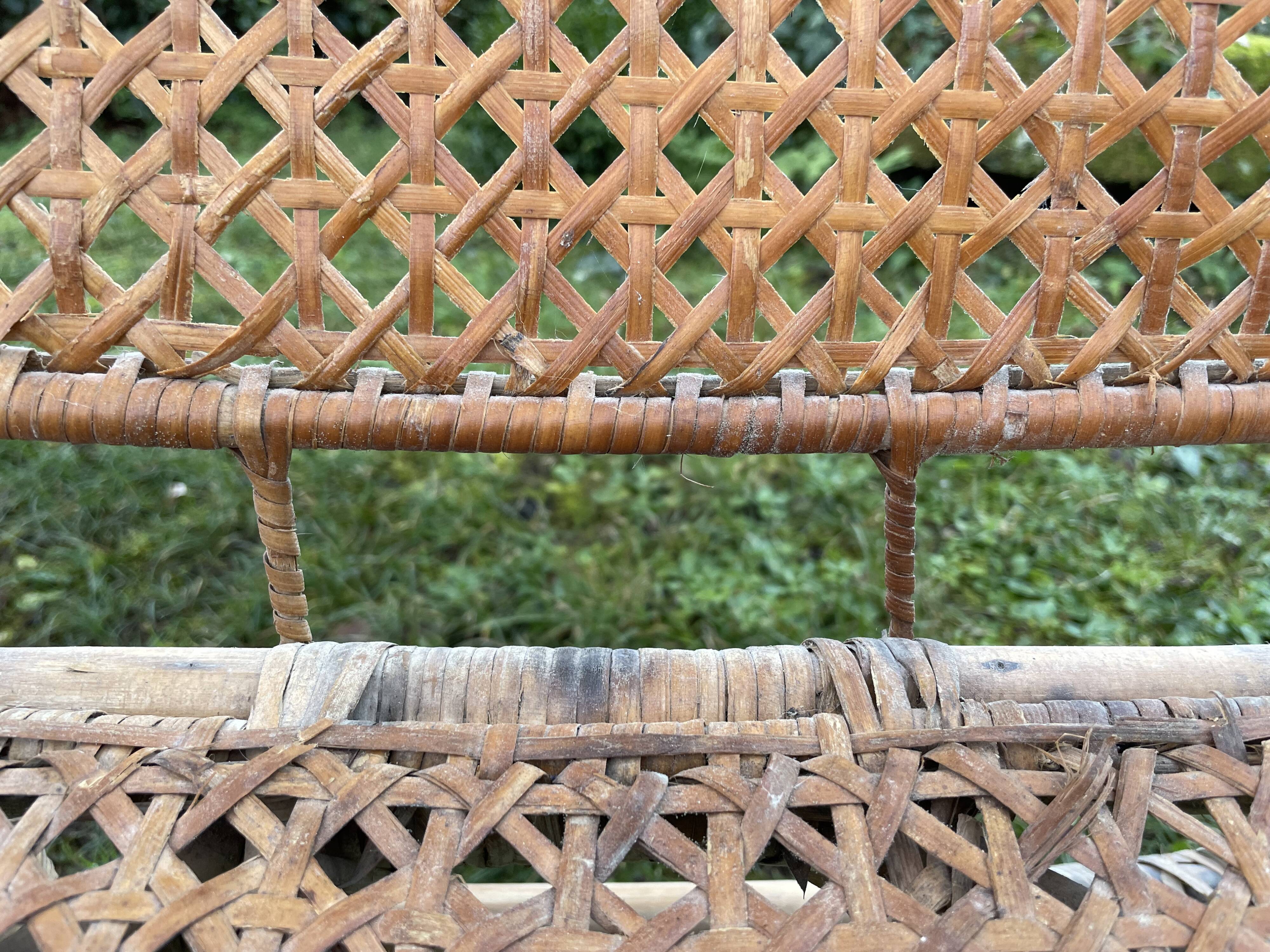 Rattan garden furniture