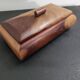Wooden snuff box pen case