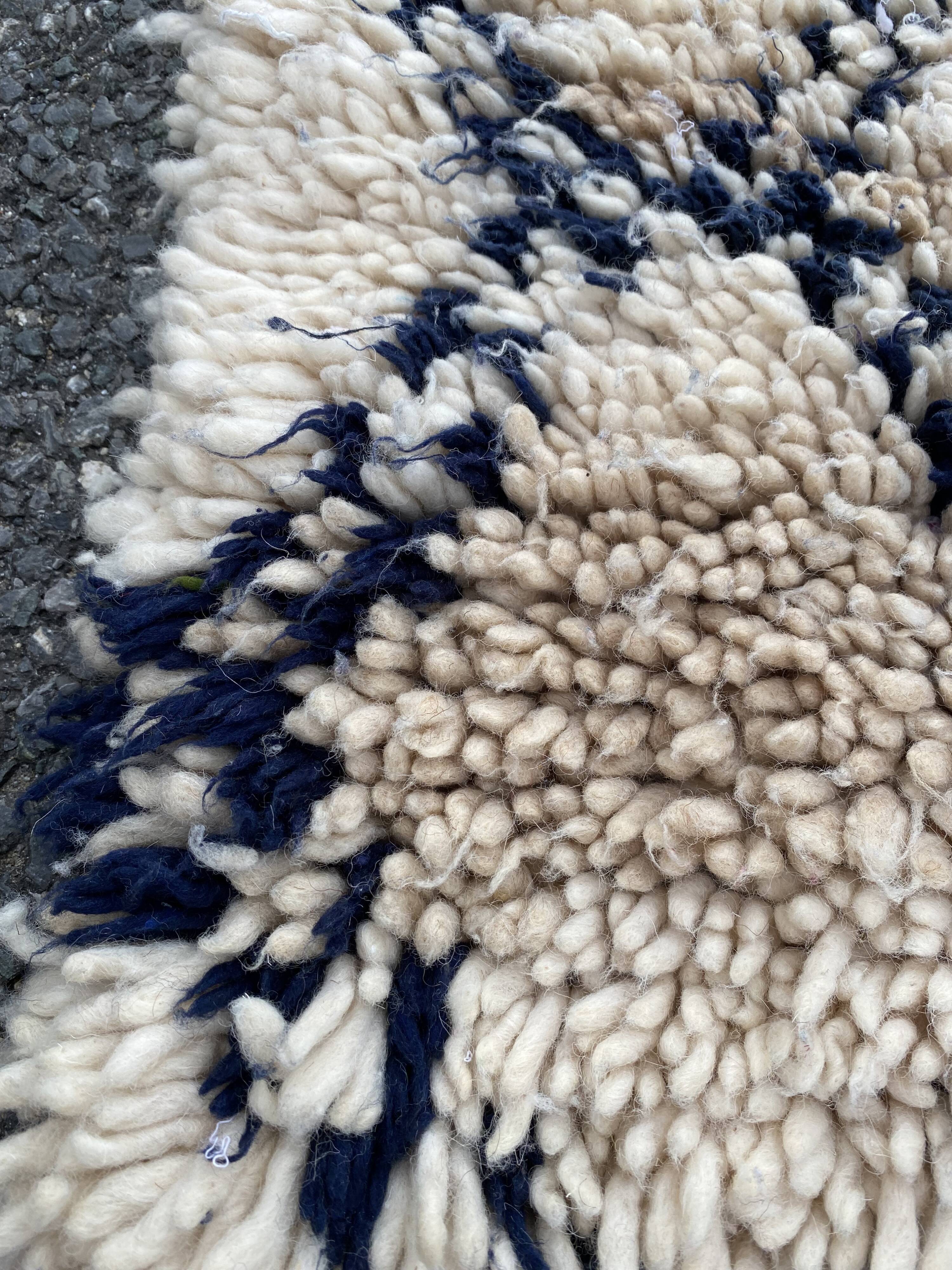 Berber carpet Beni Ouarain 100x210 cm