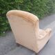Large padded toad armchair