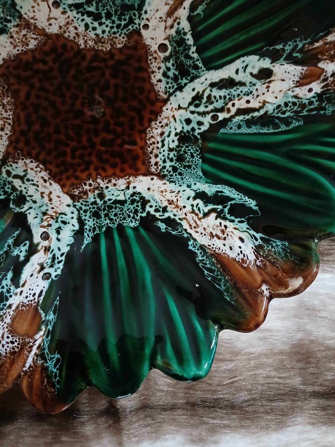 Coupe à fruits ancien Vallauris 