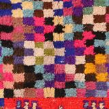Moroccan colorful carpet - 122 x 212 cm