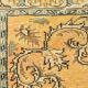 Tapis oriental vintage orange et jaune 5x9, 157x273 cm