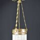 Glass tube tassel suspension