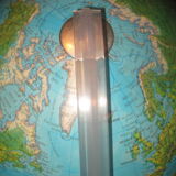Mappe monde lumineuse