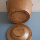 large antique vinegar cruet glazed stoneware old french stoneware vinegar cruet