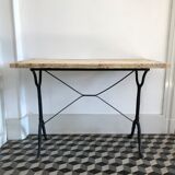 Old bistro table