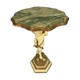 Ceremonial table with cherub in lacquered wood and gilded wood around 1900