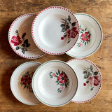 Mismatched plates l'Amandinoise