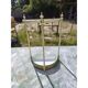 Umbrella stand 1900 brass, cast iron and steel