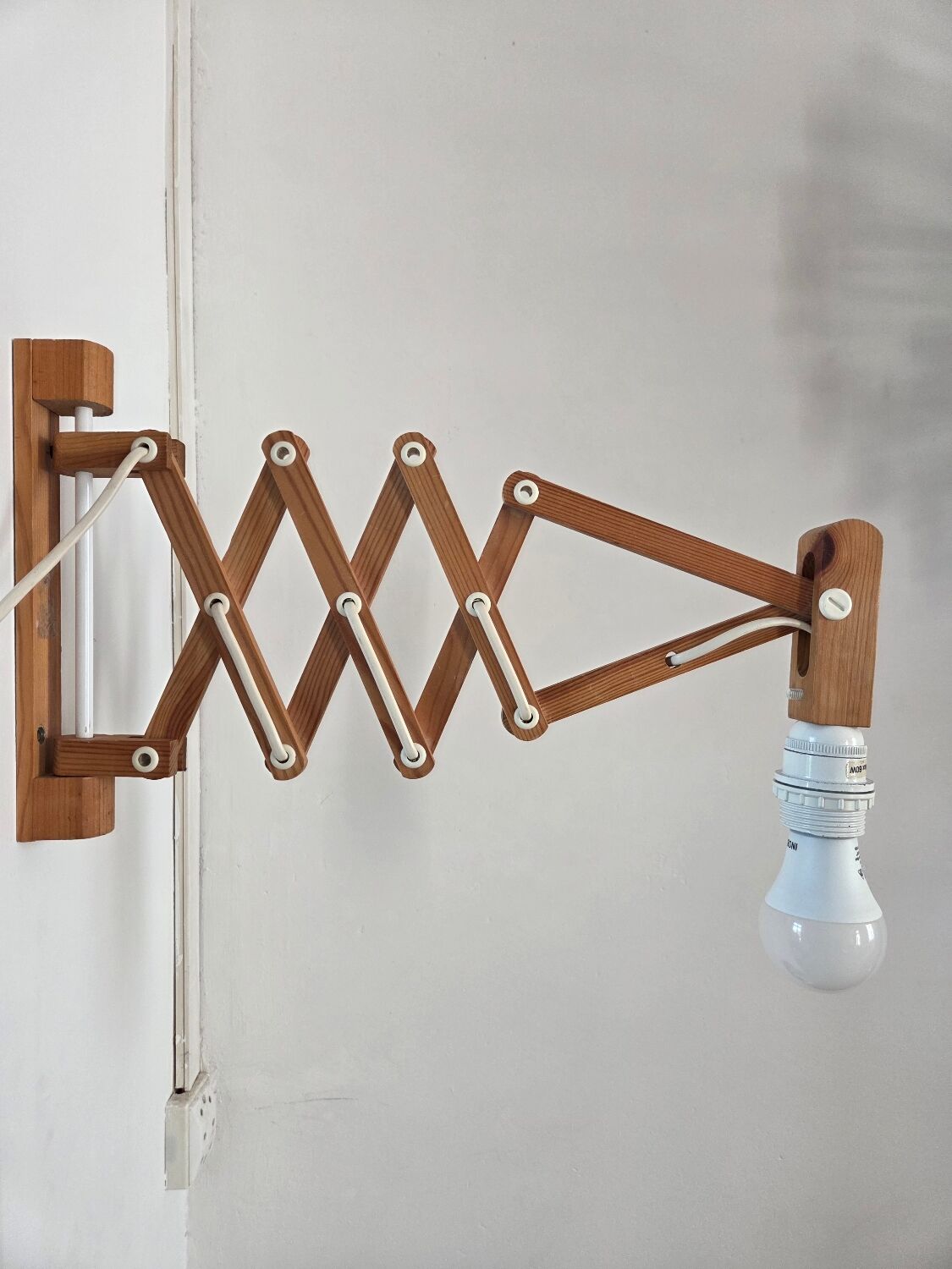 SAX / SONOR vintage scissors lamp IKEA