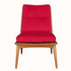 Armchair by Hans Mitzlaff for Eugen Schmidt Soloform, German 1950