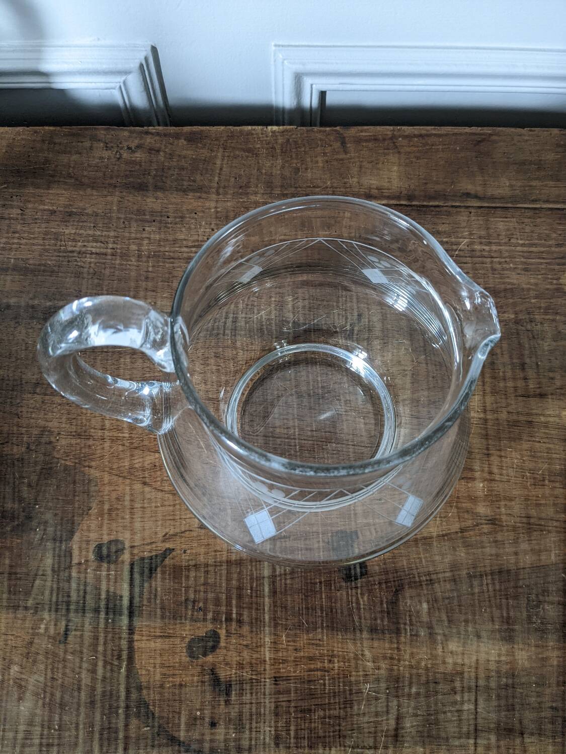Pichet en verre
