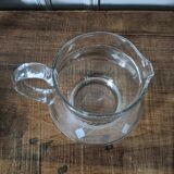 Glass pitcher
