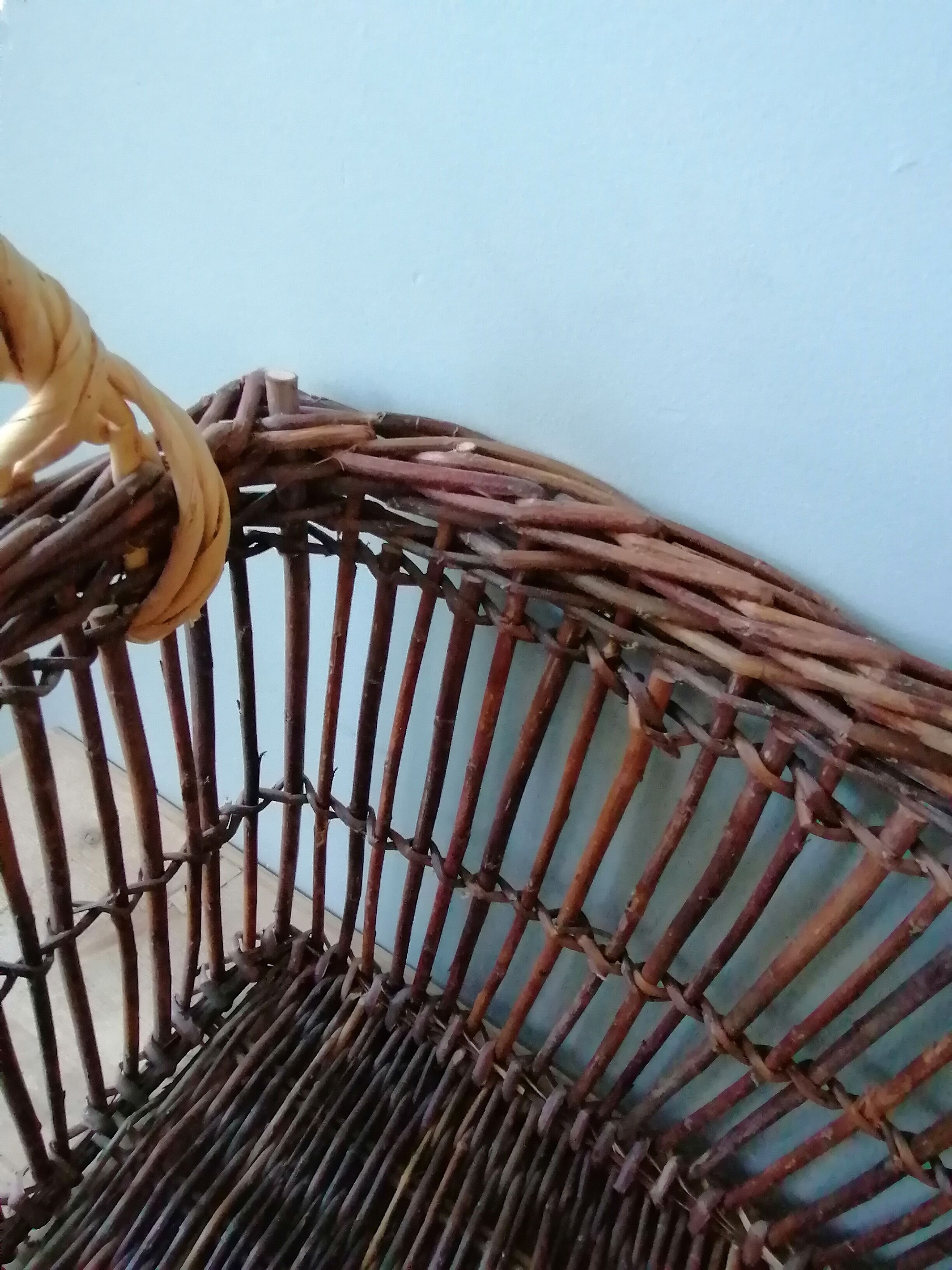 Wicker basket, rattan
