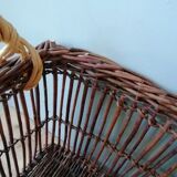 Wicker basket, rattan