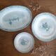 Part of the Saint Amand Dishes service, Sailboat decor