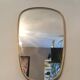 Free-form asymmetric mirror from the 60s and 70s 36x57cm