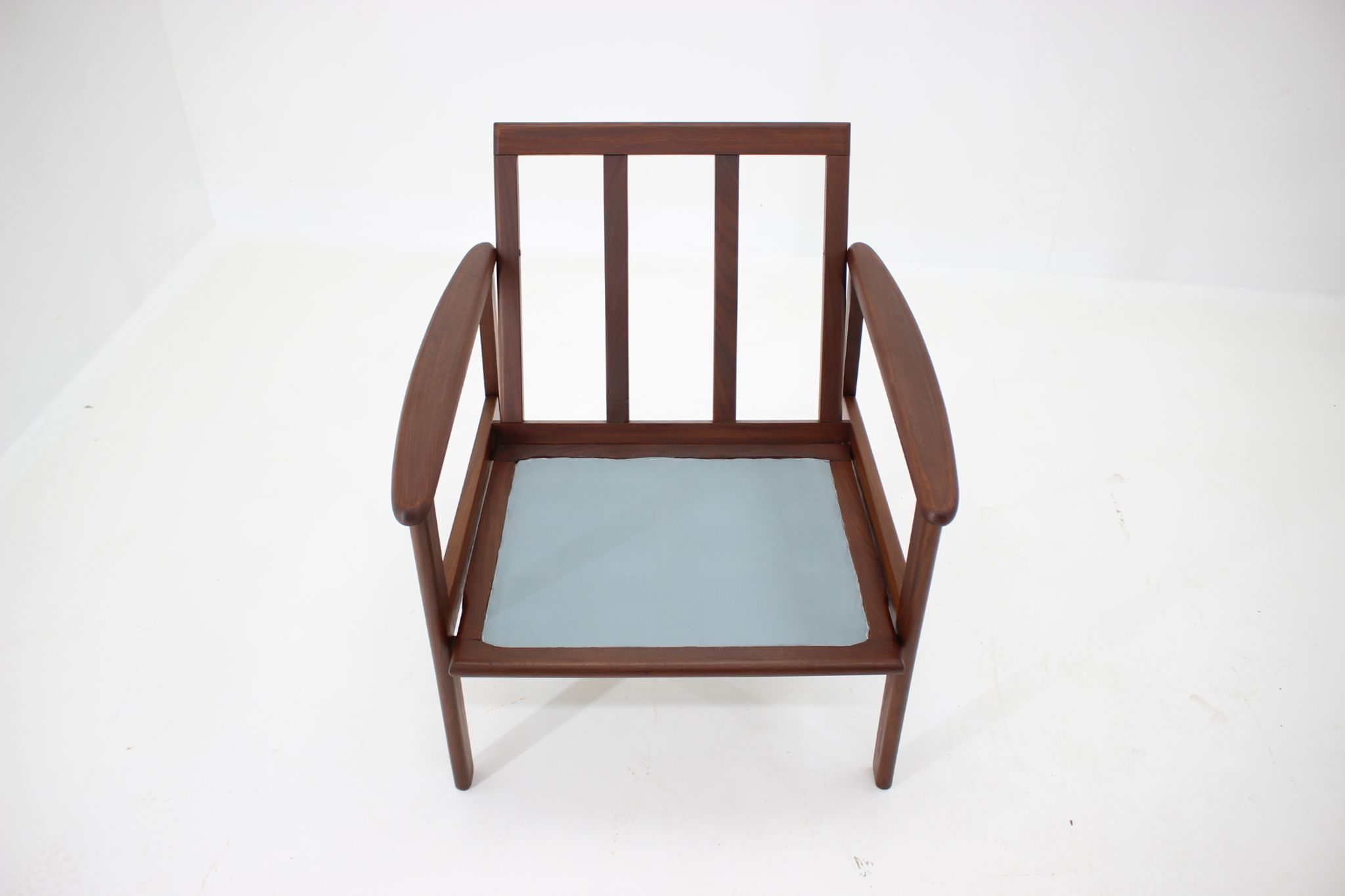 Fauteuil en hêtre danois des années 1960