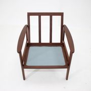 Fauteuil en hêtre danois des années 1960