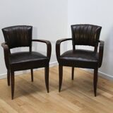 Pair of Berlin bridge chairs