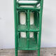 Table de chevet en rotin vert vintage