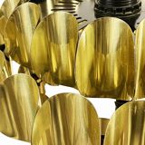 Brass pendant light by Thorsten Orrling for Hans-Agne Jakobsson AB, Markaryd. Sweden 1960s