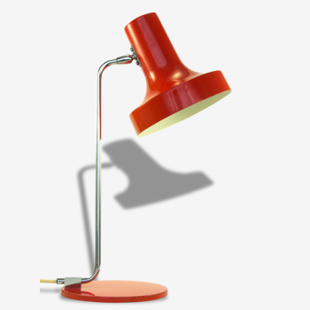 Lampe de bureau 70s orange