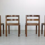 Martin Visser Set Of 4 Dinning Room Chairs For t' Spectrum, 1960 Netherlands