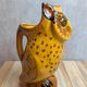 Vintage zoomorphic pitcher in glazed ceramic – Owl