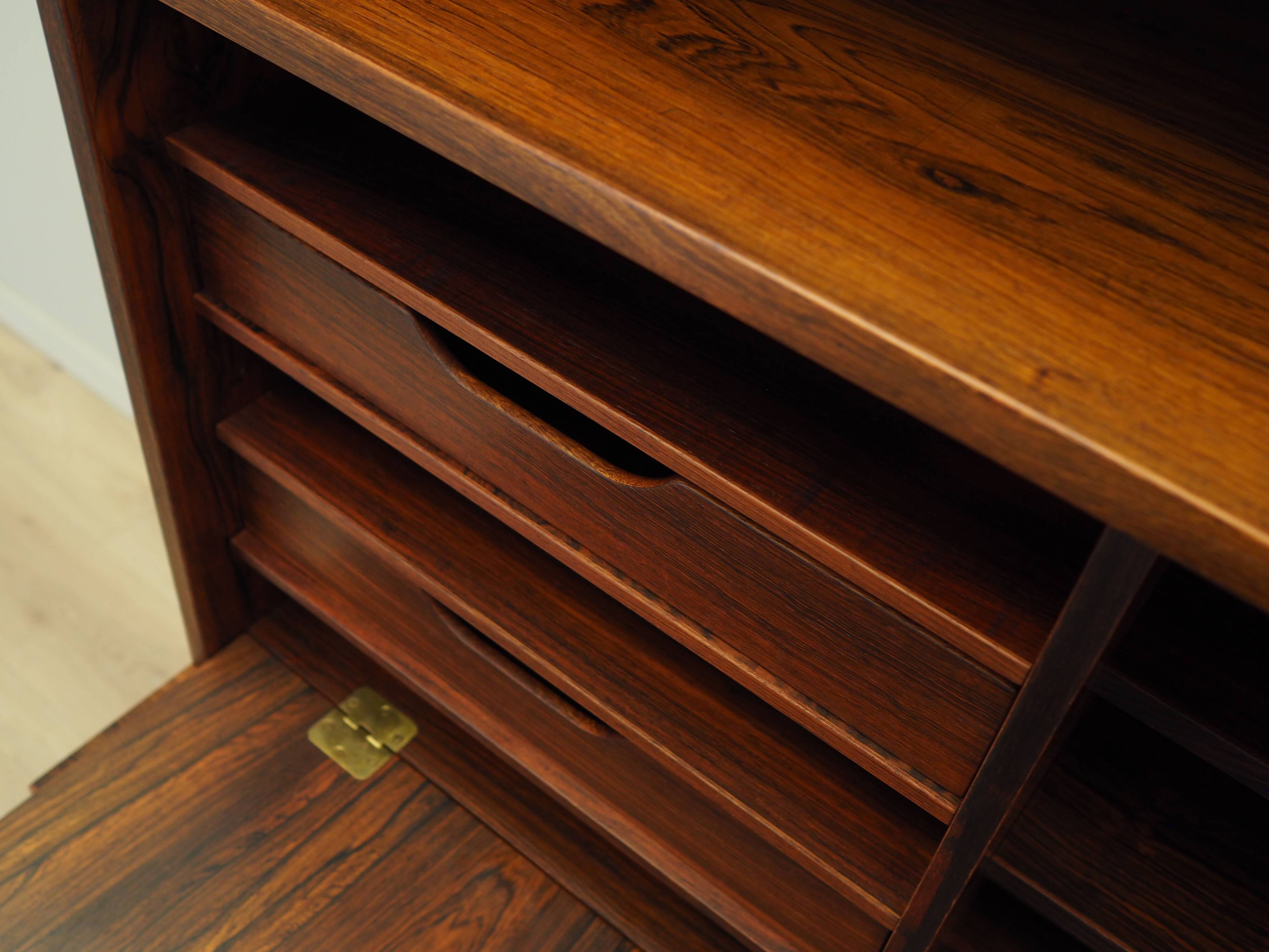 Rosewood bookcase, Danish design, 1970s, designer: Carlo Jensen, production