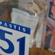 Vintage Pastis 51 retro advertising glass decanter