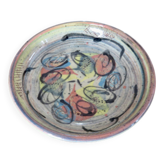 Ceramic bowl, pocket emptier, signed