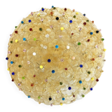 Venetian Gold Flowers and Multicoloured Murano Glass Flush Mount
