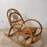 Rocking-chair enfant vintage