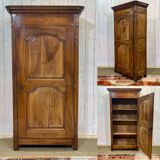 Bonnetière Louis XV 18ème en noyer