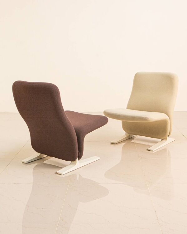Paire de fauteuils F780 ''Concorde'' par Pierre Paulin pour Artifort 80's